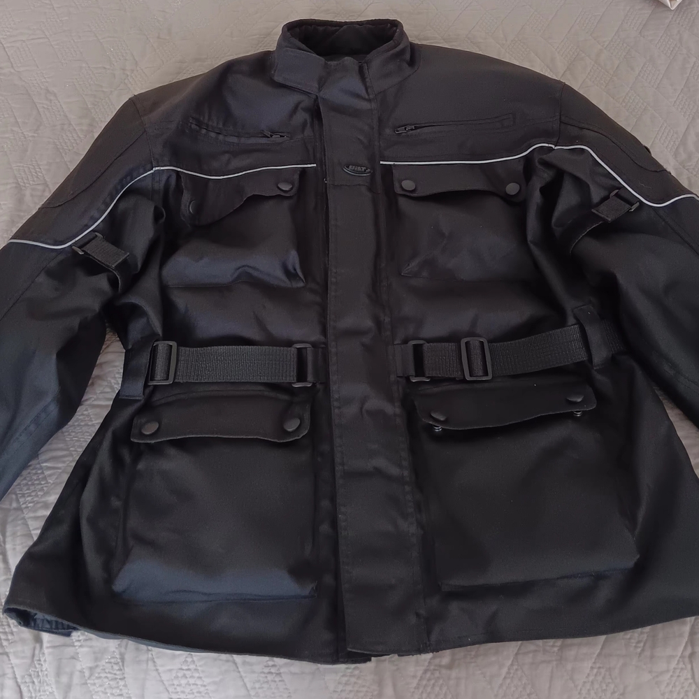 Bilt Men's Black Motorcycle Jacket